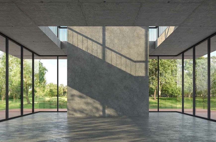 Tipos de acabados de concreto en muros